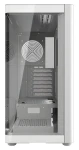 DarkFlash DS900G bílá / ATX / bez ventilátorů / zakřivené tvrzené sklo / 1x USB 3.0 / bez zdroje (DS900G WHT (NoF))