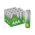 GP Alkalická baterie SUPER AAA (LR03) 20ks (1013122001)
