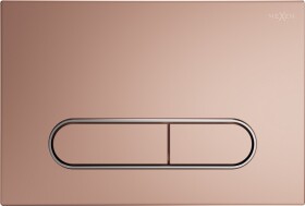 MEXEN - Fenix 11 splachovací tlačítko, růžové zlato /kompatibilní s Geberit Sigma UP300 a UP320/ 601105
