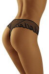 Dámská tanga model 17195039 black - Wol-Bar Barva: černá, Velikost: M