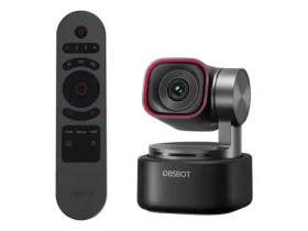 OBSBOT Tiny 3 4K Remote Combo / webkamera / gimbal / 4K@30fps / FullHD@120fps / USB-C / Mikrofon (OWB-2409-CE (R))