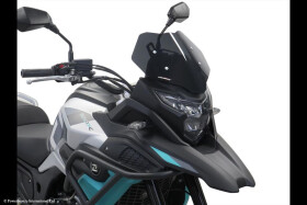 Kove 510X 24-26, 525X 26 Adventure Sports plexi štít Powerbronze 295x360 mm - tmavě kouřová