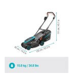 Gardena PowerMax 37/36V P4A Aku sekačka