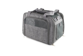 Parker taška pro psa | do 5 Kg Barva: Šedá 38 x 29 cm