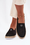 Dámské espadrilly 13659 černé - Vinceza 41
