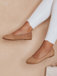 Dámské semišové baleríny MINIMALL khaki FashionStreet ZY0672 37