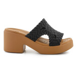 Žabky Crocs Brooklyn Woven Slide Heel W 209979-001 EU 36/37
