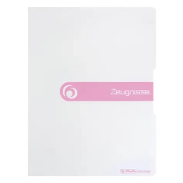 Herlitz Desky A4 / 20 průhledných obalů / bílá (11208386)