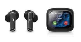 Aligator Bluetooth sluchátka Pods LCD + ANC / černá (TWS07)