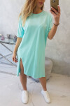 Oversize šaty mint UNI