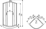 KERRA - Kabina s hydromasáží Faro 80 5907548107176