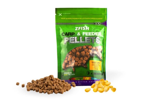 Zfish Chytací pelety CarpFeeder 200g 8mm Sweet Corn (ZF-6826)