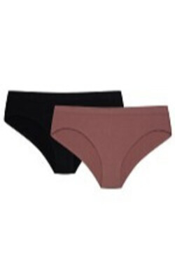 DÁMSKÉ KALHOTKY 2PAK BAIT 42856 SS25 BLACK-ROW L
