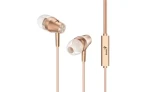 GENIUS sluchátka HS-M360 zlatá / s mikrofonem / 4pin 3.5mm jack (31710008404)