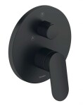 DURAVIT - Wave Baterie pod omítku, pro 2 spotřebiče, matná černá WA4210012046