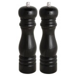 Ib Laursen Mlýnek na pepř nebo sůl Black Sůl, černá barva, dřevo