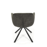 Jídelní židle, zelená, látka, DCH-Y1143 GRN2