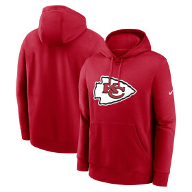 Pánská mikina Kansas City Chiefs NFL Nike Club Logo Hoodie Velikost: L