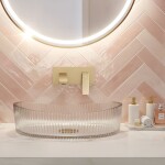 REA - Podomítková vanová baterie Joe Brush Gold REA-B3620