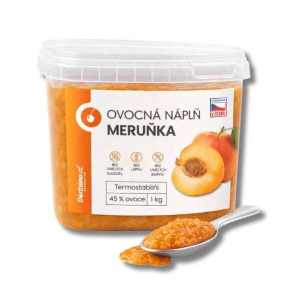 Dortisimo Ovocná náplň Meruňka (1 kg)