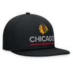 Fanatics Pánská kšiltovka Chicago Blackhawks NHL Authentic Pro A/Cap Flat Brim Square Visor Structured Adjustable