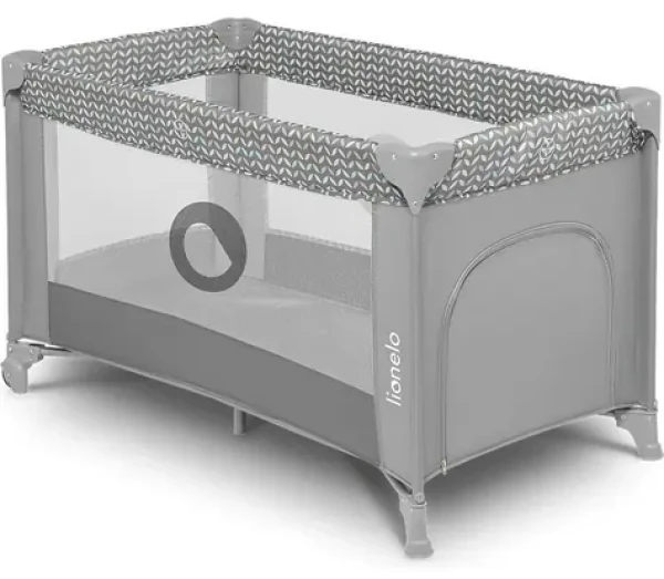 LIONELO Postýlka cestovní Stefi Grey Concrete Multicolor (LLOZSTEFGYCCEMCXXXXXX)