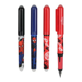 Colorino gumovatelné bombičkové pero Spiderman, 36 ks, modrá náplň, displej - 36ks