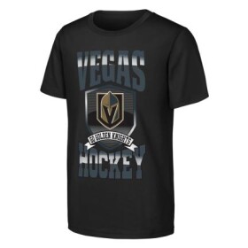 Outerstuff Dětské tričko Vegas Golden Knights NHL Big Shield Ss Tee Velikost: Dětské L (11 - 12 let)