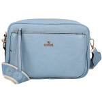 Stylová dámská koženková crossbody kabelka Aliana, světle modrá