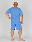 EVONA a.s. Pánské krátké pyžamo P BIGGER 504 - P BIGGER 504 3XL
