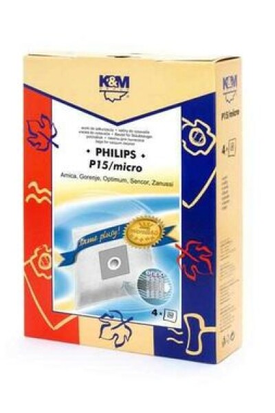 K & M K&M P15 MICRO Philips FC 8334 4 ks