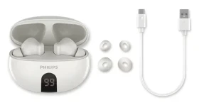 Philips TAT2520WT/00 bílá / Bezdrátová sluchátka / mikrofon / Bluetooth 5.4 (TAT2520WT/00)