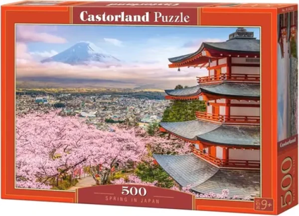 Castorland 54282 Puzzle Jaro v Japonsku