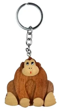 2Kids Toys Dřevěná klíčenka velká Opice