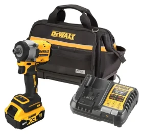 DeWalt DCF922 / Aku rázový utahovák / 18V / Upínání: 1/2" / 406 Nm / 1x 5,0 Ah Li-Ion / nabíječka / brašna (DCF922NA3)
