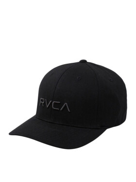 RVCA FLEX FIT black pánská baseballka