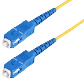 StarTech Optický patch kabel SC/SC OS2 100m / Optický kabel / Single Mode Simplex / 9/125 µm / 40G/100G (SPSMSCSC-OS2-100M)