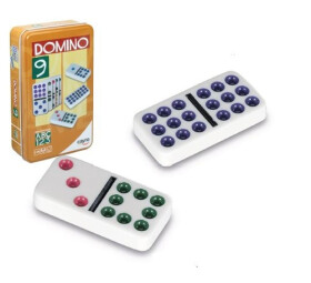 Domino Double 9 Color- Společenská hra