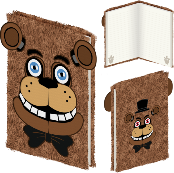 Five Nights At Freddy´s, plyšový blok A5 (Freddy) DPL10 - Pyramid