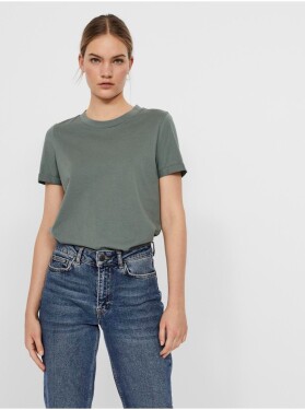 Zelené dámské basic tričko VERO MODA Paula