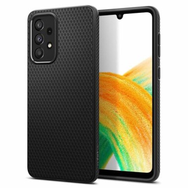 Pouzdro SPIGEN Liquid Air Samsung Galaxy A33 5G Matte černé