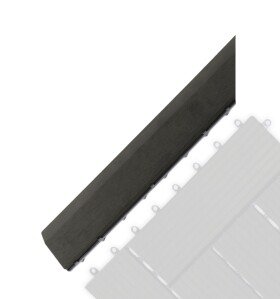 G21 Přechodová lišta G21 Eben pro WPC dlaždice, 38,5 x 7,5 cm rohová (levá) G21-63910034