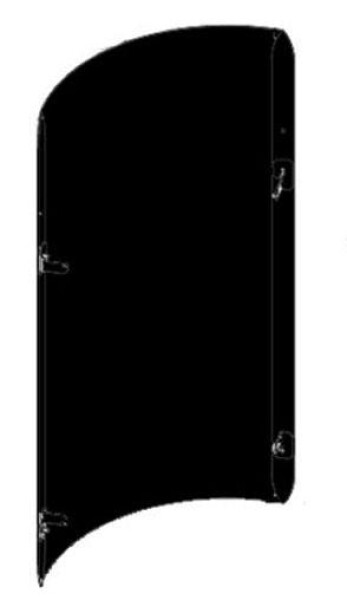 Ochranný štít pro kamna Legend 520x1000x125 mm, boční CWL200L