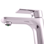 RAV Slezák - VLTAVA ECO - Umyvadlová vysoká baterie bez výpusti, Chrom, 1/2" VTE430.5