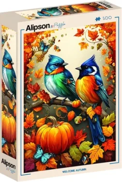 ALIPSON Puzzle Podzimní ptáčci
