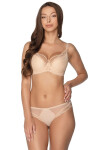 Polovyztužená dámská podprsenka semi soft Gaia BS 931 Veronika 2 béžová 85F