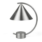 Ferm Living Designová stmívatelná lampa Meridian Brushed Steel, stříbrná barva, kov