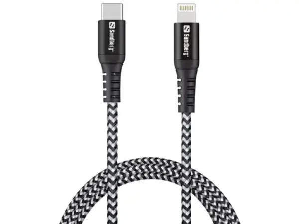 Sandberg Survivor USB-C PD - Lightning 1M / nabíjecí kabel USB-C na Lightning