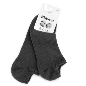 Pánské ponožky 157 Supima graphite - Steven grafitová 35/37