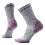 Dámské merino ponožky SMARTWOOL Women's Hike Targeted Cushion Mid Crew S, Light Gray velikost: 34-37 (S)